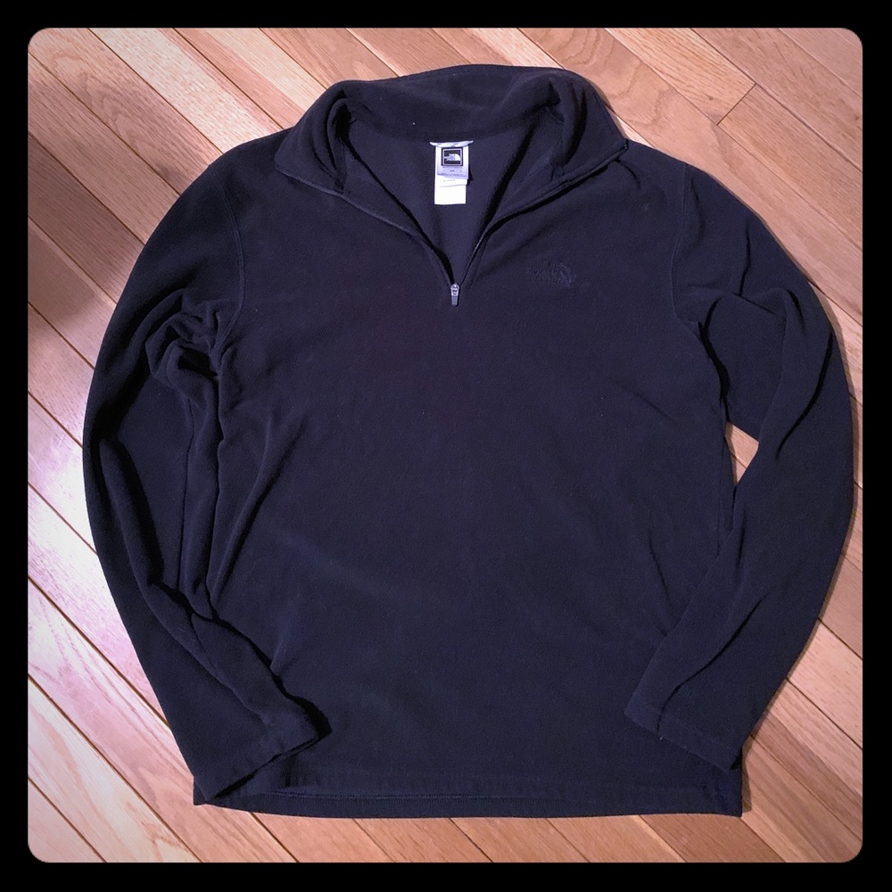 The North Face Black Half Zip Sweatshirt